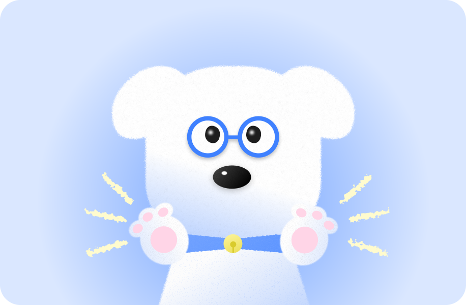 보조개 이미지
